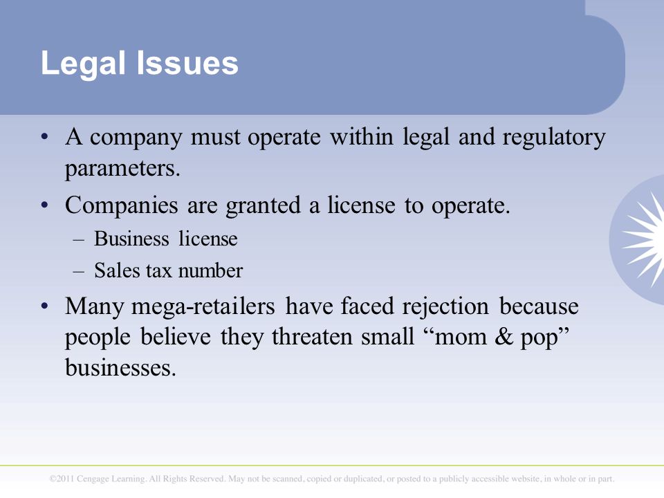 How ethical legal and regulatory issues